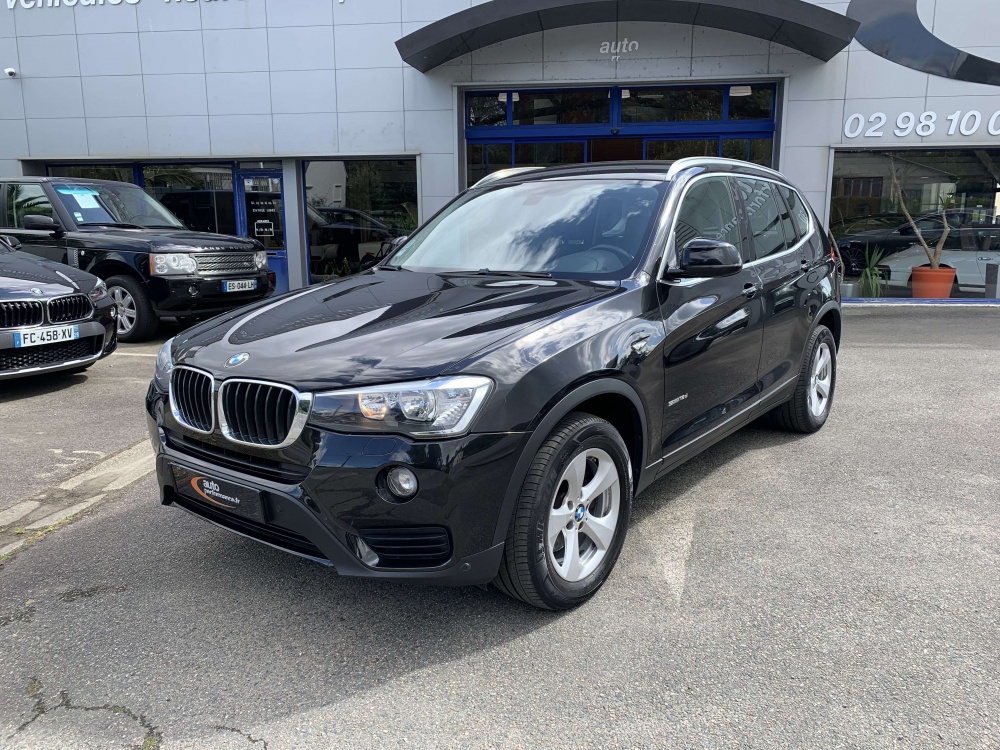 BMW  X3 sDrive18dA 150ch Lounge Plus Noir