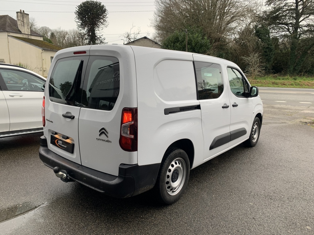 CITROEN BERLINGO XL BlueHDi 100ch S&S Cabine Approfondie Blanc