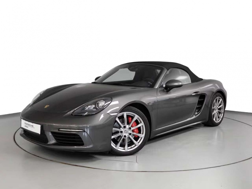 PORSCHE BOXSTER 718 Boxster S (982) PDK Gris métallisé 