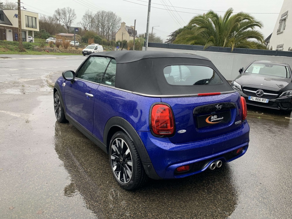 MINI MINI CABRIOLET Cooper S 178ch Edition Camden BVA7 BLEU