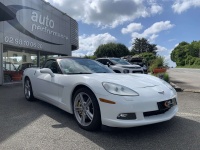 CHEVROLET CORVETTE Cabriolet C6 6.2  Blanc