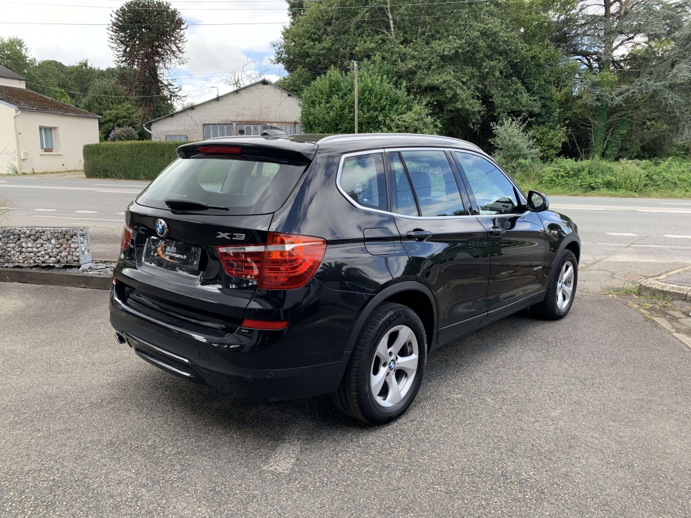 BMW  X3 sDrive18dA 150ch Lounge Plus Noir