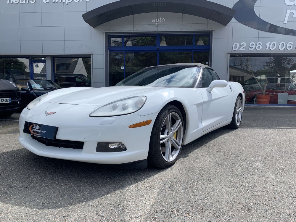 CHEVROLET CORVETTE Cabriolet C6 6.2  Blanc