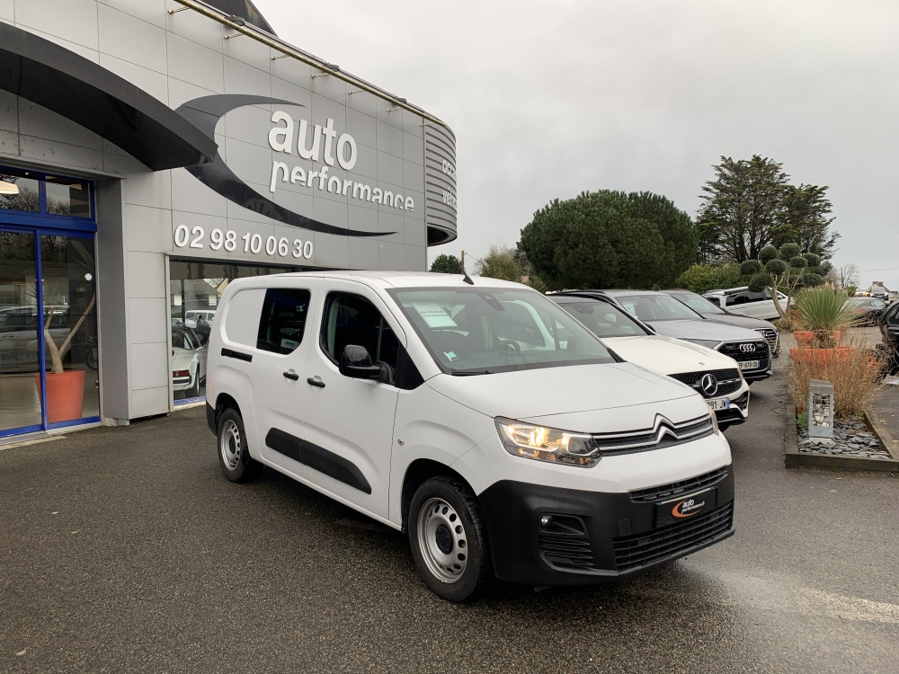 CITROEN BERLINGO XL BlueHDi 100ch S&S Cabine Approfondie Blanc