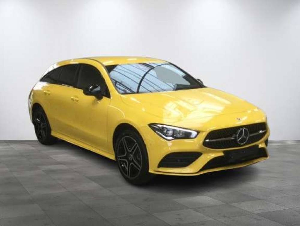 MERCEDES-BENZ CLA 250 e SHOOTING BRAKE AMG Jaune