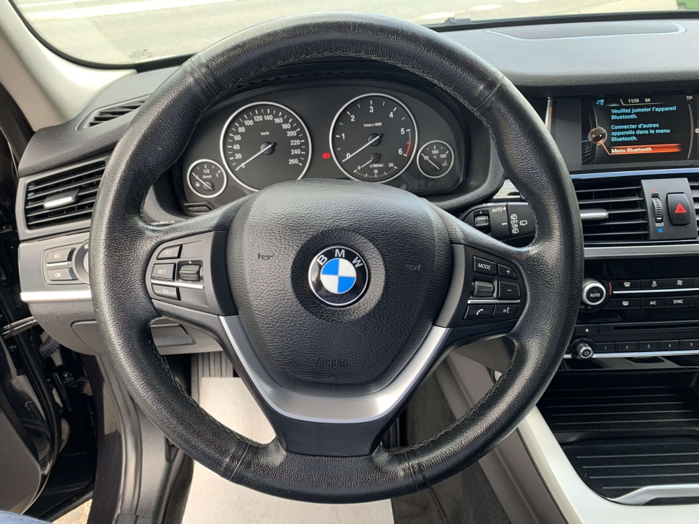 BMW  X3 sDrive18dA 150ch Lounge Plus Noir