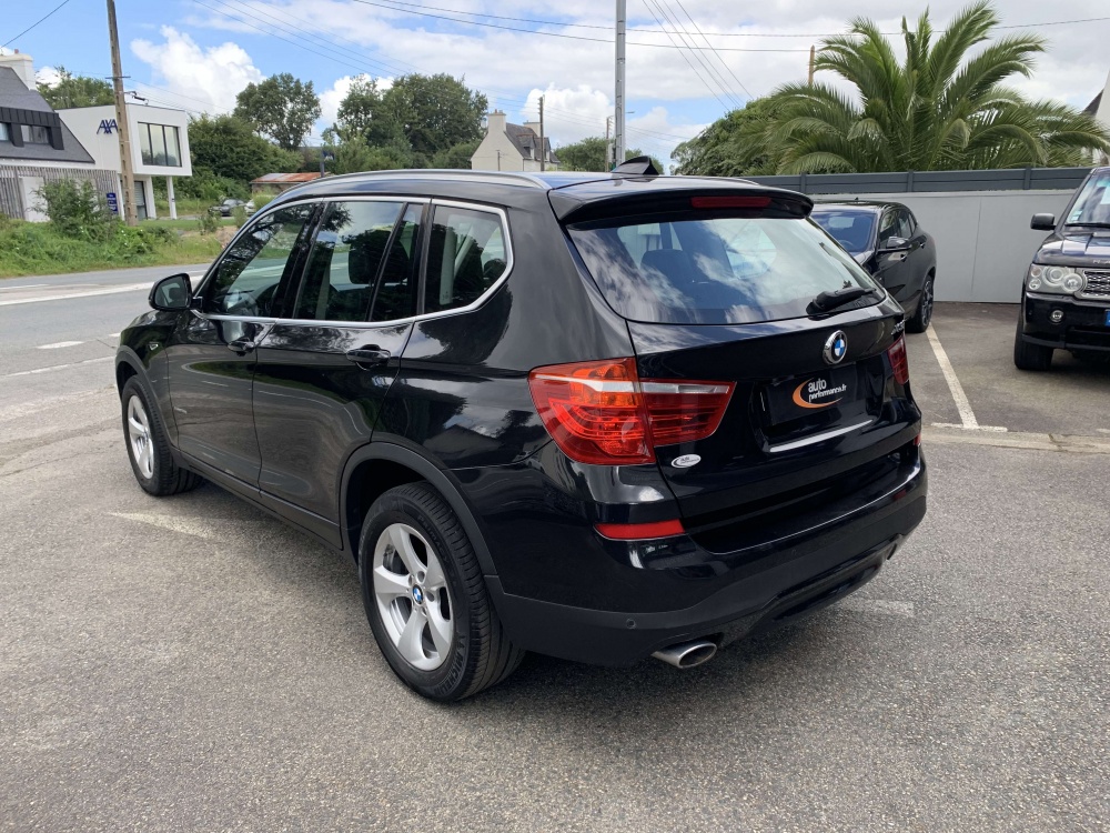 BMW  X3 sDrive18dA 150ch Lounge Plus Noir