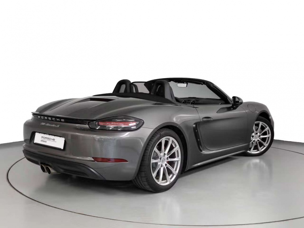 PORSCHE BOXSTER 718 Boxster S (982) PDK Gris métallisé 