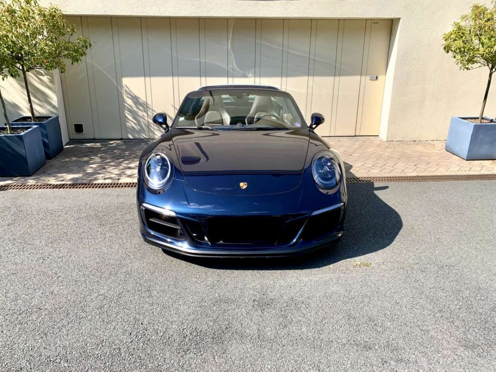 PORSCHE 911 991.2 Targa 4 GTS Bleu nuit métallisé