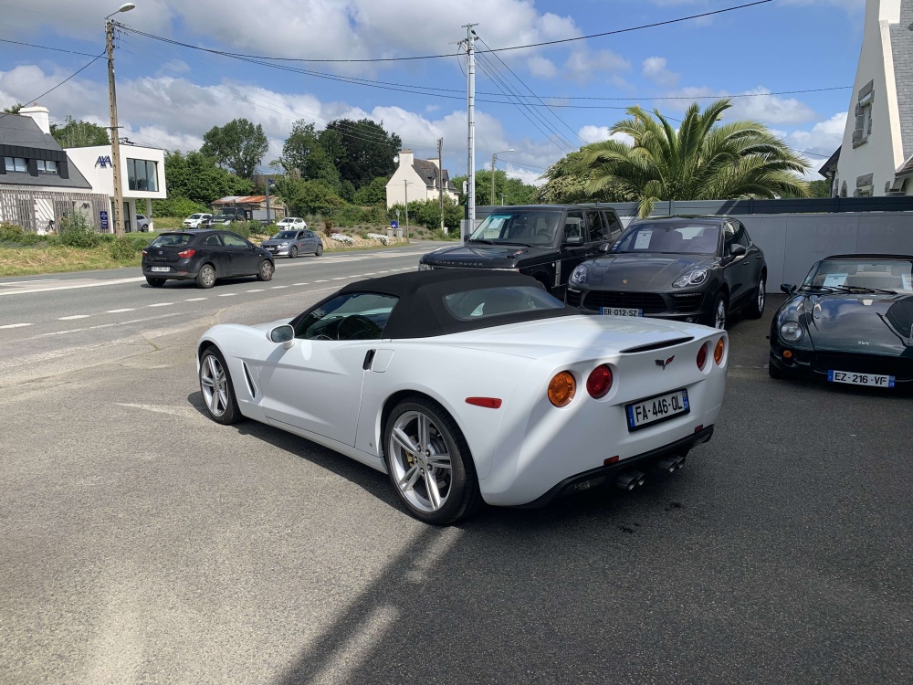 CHEVROLET CORVETTE Cabriolet C6 6.2  Blanc