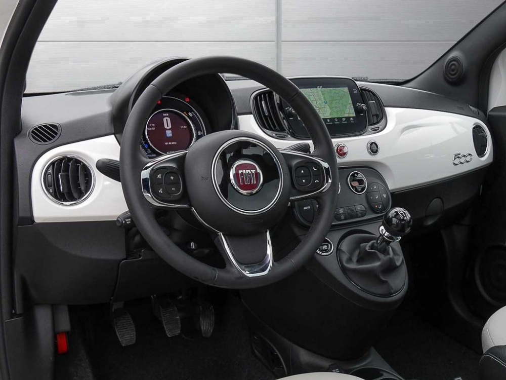 FIAT 500 1.0 Mild Hybrid Dolcevita Blanc 