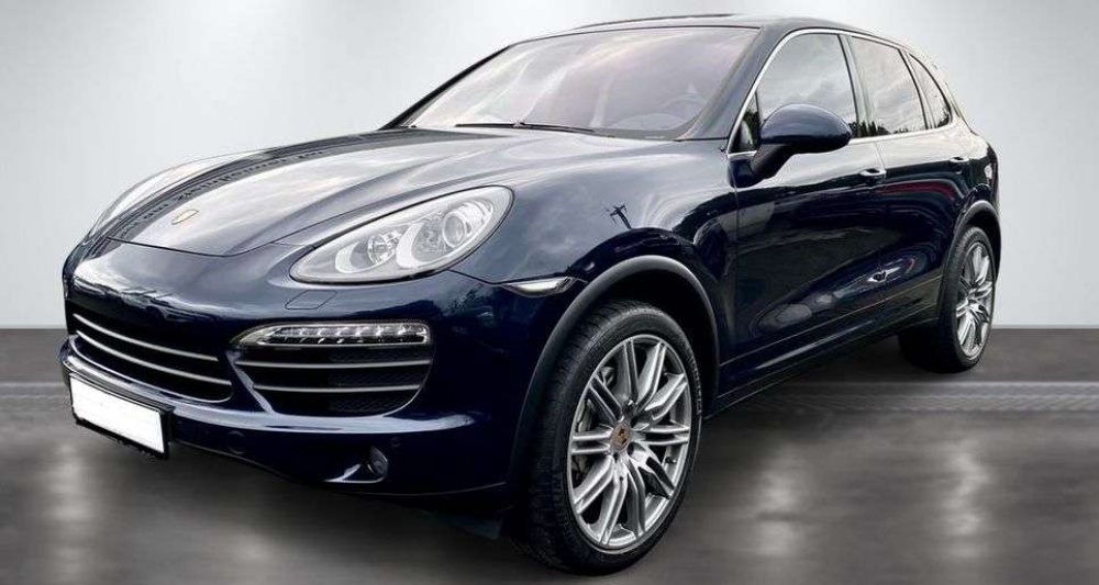 PORSCHE CAYENNE Cayenne 4.8 V8 S Tiptronic S A Bleu Peinture métallisée